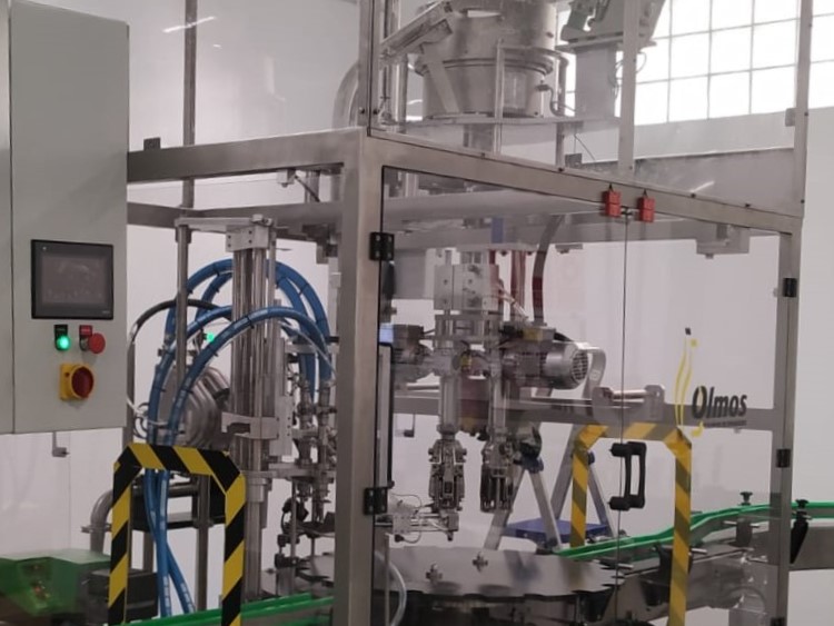 Envasadora para gel hidroalcohólico
